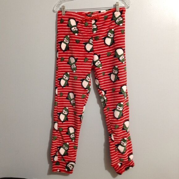 Weekending Christmas penguin pj bottoms size L - Picture 2 of 5